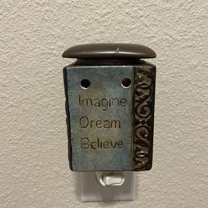 Blue & Brown wall mount plug in scentsy